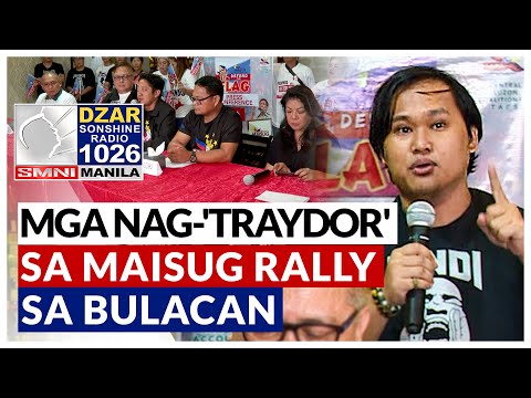 Mga naging kaalyado ni FPRRD, unang tumanggi sa Maisug Peace Rally sa Bulacan?
