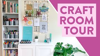 Craft Room Tour | July 2020 | How I organise my calligraphy supplies