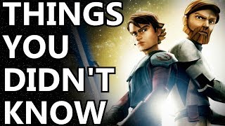 10 Things You Didn't Know About Star Wars: The Clone Wars (Probably)