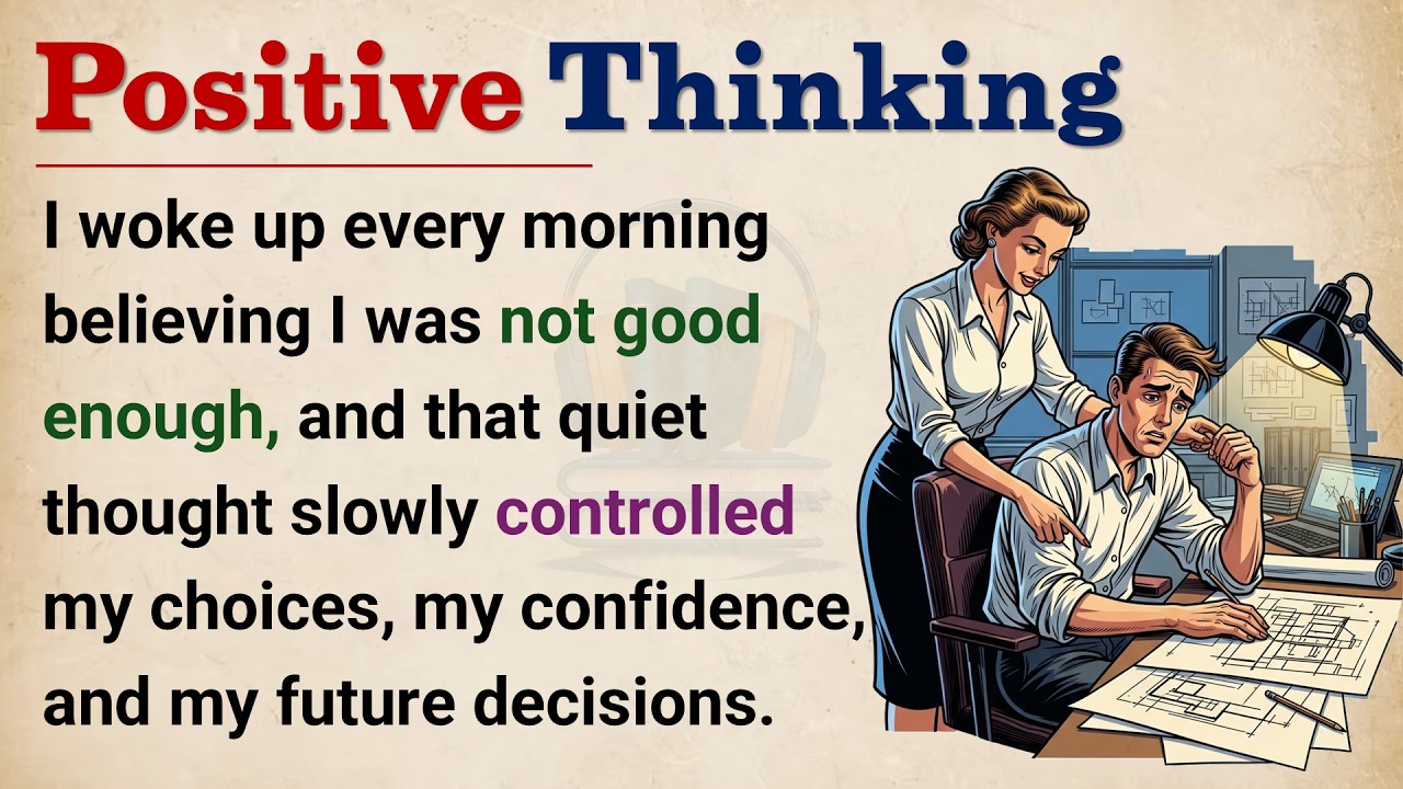 The Power of Positive Thinking 🧠 | Learn English Through Story 🔥| Level 4 English Listening Practice