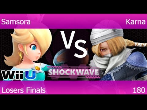 SW 180 - Samsora (Rosalina, Peach) vs GGEA | Karna (Sheik, Cloud) Losers Finals - Smash 4