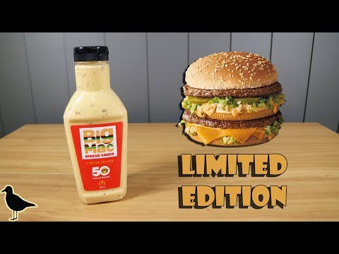 Limited Edition McDonalds's Big Mac Special Sauce Food...