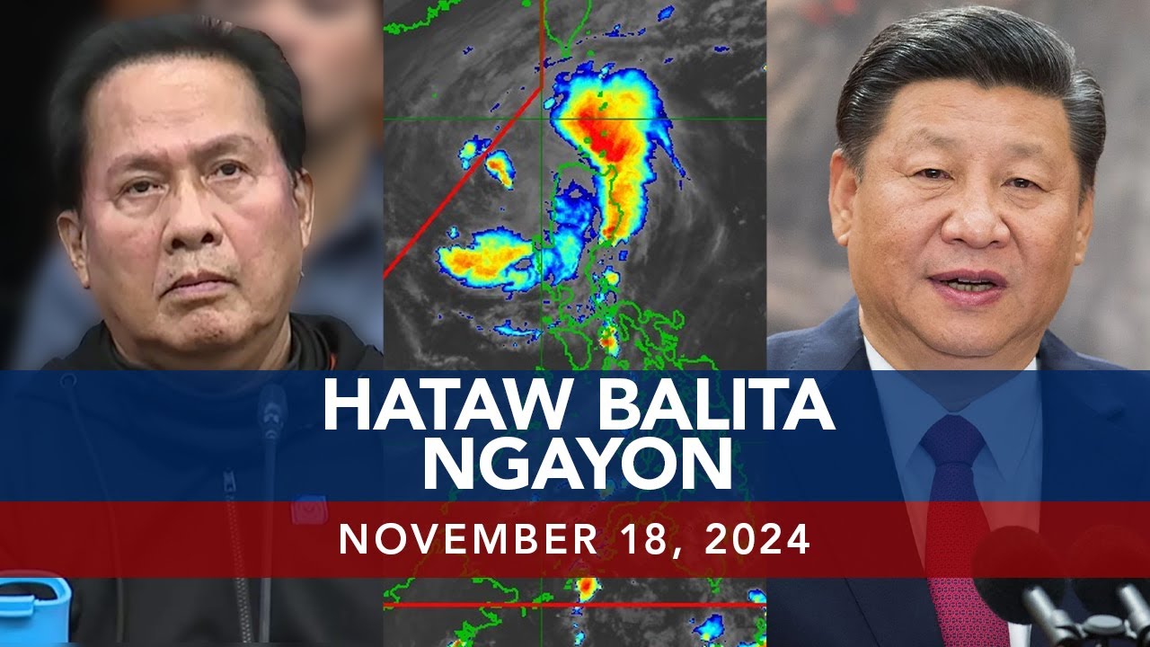 UNTV: Hataw Balita Ngayon | November 18, 2024