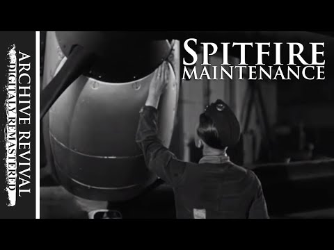 Daily Inspection of a Spitfire | (1940) Instructional film