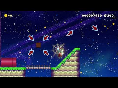 Nighttime Power ups theme by ★Leah♪ 🍄 Super Mario Maker 2 ✹Switch✹ #biz