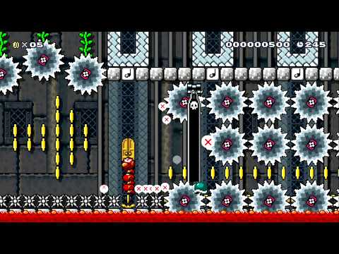 Blastfast Bastion!! by Andy - SUPER MARIO MAKER - NO COMMENTARY 1bc