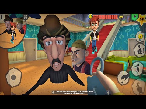 Scary Robber Home Clash New Update New Levels Brian Troll Felix & Lester Giants (Android,iOS)
