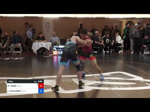 86 Kg Consi Of 8 #2 - Aitbekov Aibek, Kazakhstan Vs Ilyassov Islyambek, Kazakhstan 55b2
