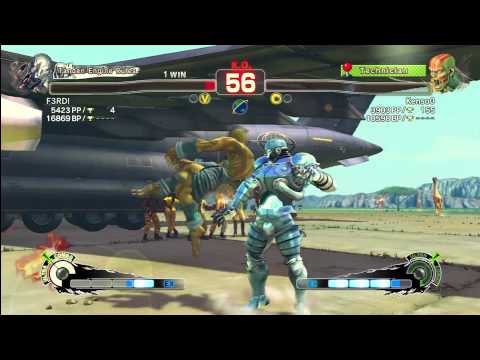 SSF4 AE [DH] Kenso0 vs F3RDI [Seth] Exibition Match FT3