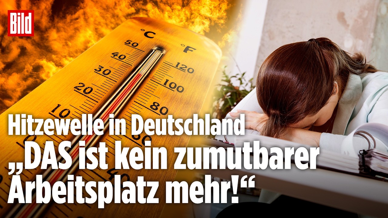 Hitzewelle in Deutschland: Haben Arbeitnehmer ein Recht auf hitzefrei?