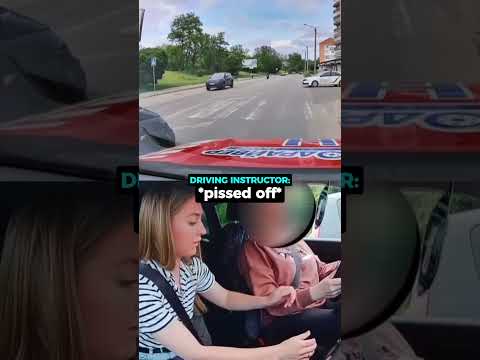 Driving Instructor Saves Learner With Quick Thinking...