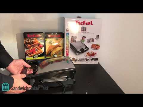 Tefal SW852D Snack Collection Sandwichmaker Test