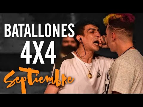 4X4 INOLVIDABLES del MES de SEPTIEMBRE 2020! | Freestyle Rap