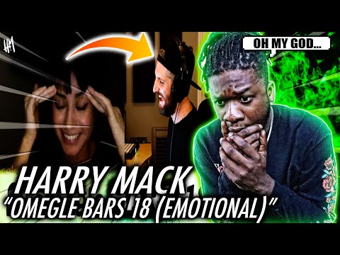 HARRY MACK GETS REAL! | Making An Emotional Connection Through Freestyle - Omegle Bars 18 (REACTION)