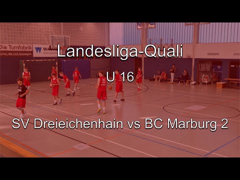 U16 : SV Dreieichenhain vs BC Marburg 2 I LICH Basketball e.V. I Landesliga-Qualifikation