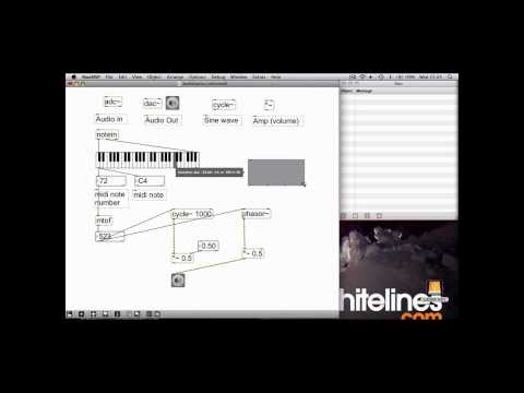 Max/ Msp Tutorial (Function) Barnsley College