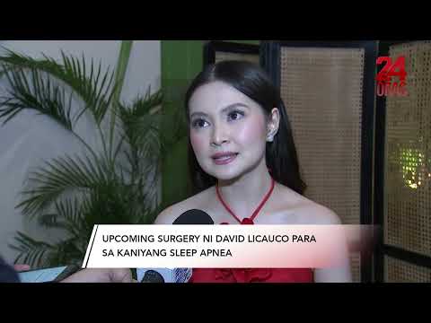 Upcoming surgery ni David Licauco 24 Oras