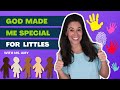 God Made Me Special We Are Unique Created By God Toddler Learning Activities Baby Learning