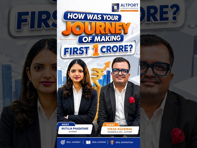 How did Vikas Agrawal make his first ₹1 Crore? 💰