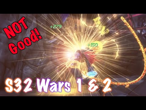 S32 Wars 1 & 2 - Rank 4 Omega Red & Quake ft. a suuuuuper close call! - Marvel Contest of Champions