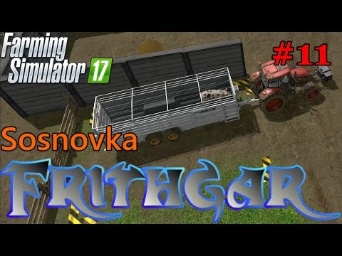 Let's Play Farming Simulator 2017, Sosnovka #11: Selling Our Very First Pig!
