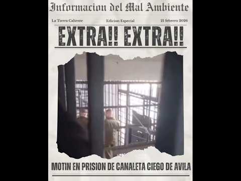 Cuba Motín en Prisión