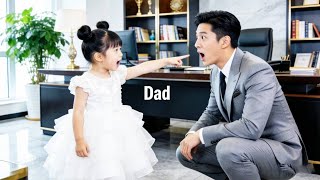 Girl Sneaks Into CEO's Office Calls Him "Dad!" He Freezes—Staring At A Miniature Version Of Himself.