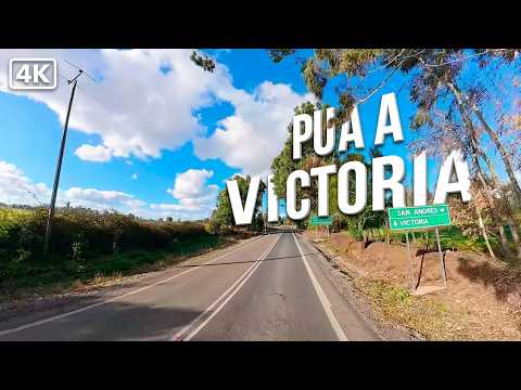 De Púa a Victoria: Recorrido por la Araucanía, Chile | 4K Drive