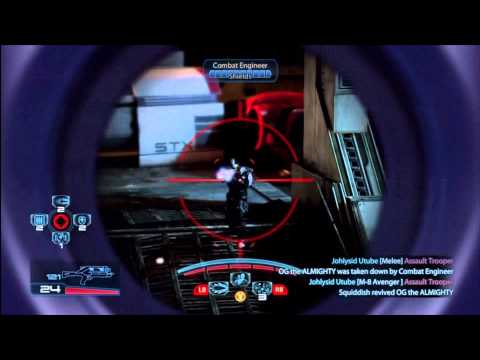 Full Extraction: Cerberus Unit Rundown (Bronze) [Mass Effect 3 Gameplay, XBox 360]