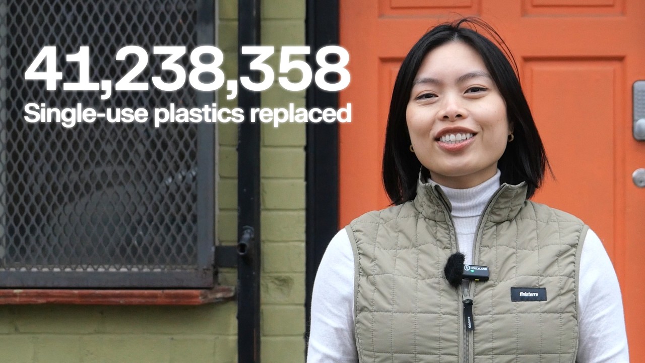 40 million single-use plastic items replaced, and counting.