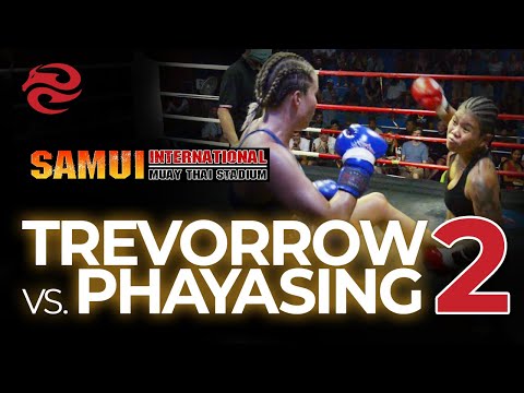 Mia Trevorrow vs. Phayasing 2 | Samui International Muay Thai Stadium