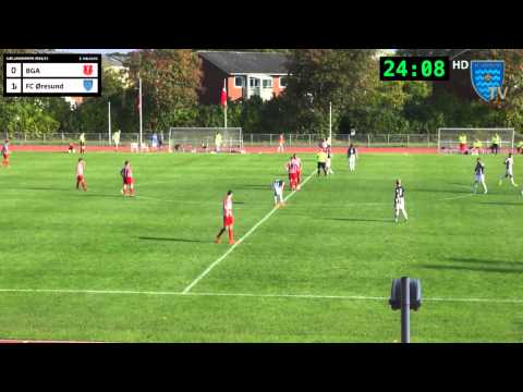 BGA - FC Øresund - Sjællandsserien - 2. halvleg sæson 2014/15