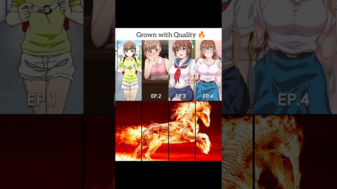 The glow-up is actually insane! 📈 Every episode just keeps getting better.