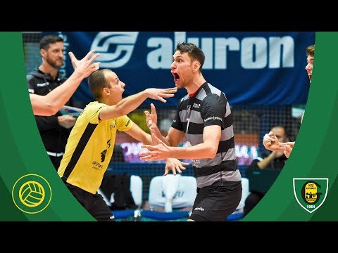 PlusLiga: Aluron Virtu Zawiercie - GKS Katowice 3:1 [Wywiady] (07.11.2018)