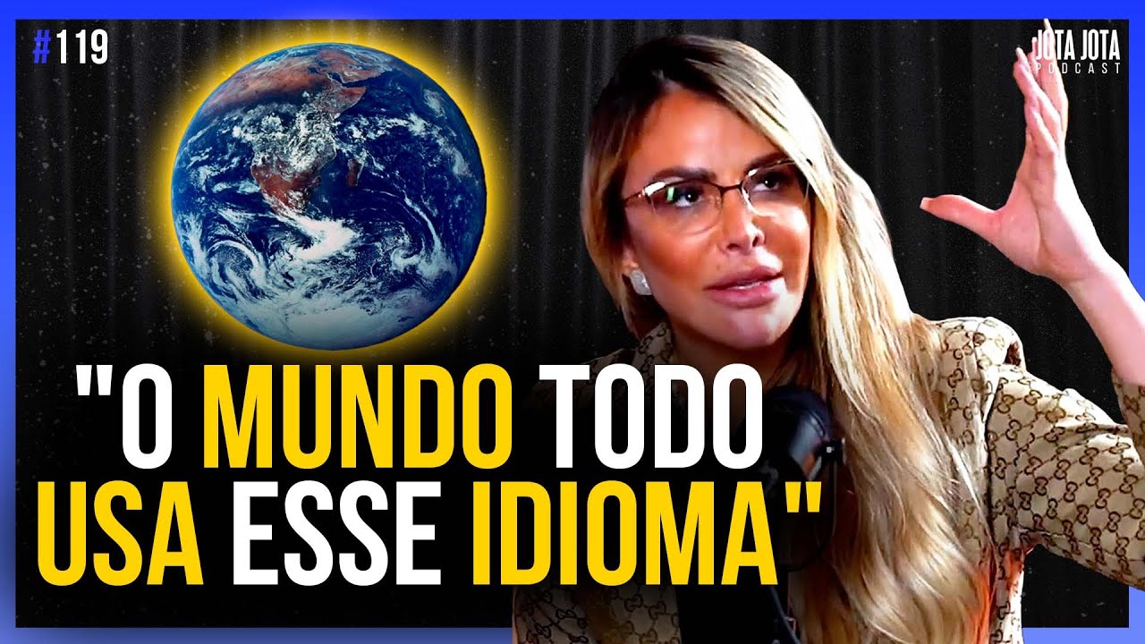 QUAL É O IDIOMA DO UNIVERSO? (Elainne Ourives) | JOTA JOTA PODCAST #119