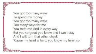 Buddy Guy - Too Many Ways Lyrics