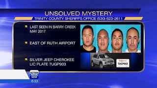 Unsolved Mystery: Four men vanished during a trip to Trinity County