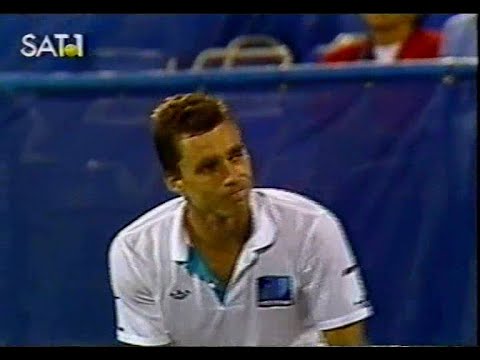 Ivan Lendl vs Tim Mayotte QF Us Open 1989