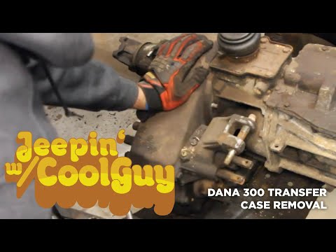 Jeep CJ7 Dana 300 Transfer Case Removal