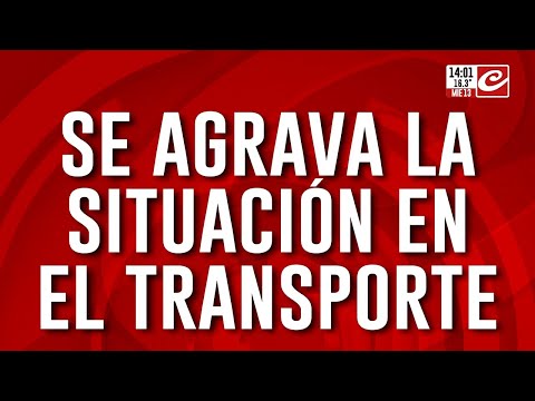 Se agrava la situación en el transporte: los choferes reclaman sueldos y mal estado de las unidades