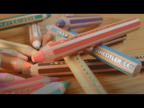 P-42 | STAEDTLER Noris junior 特粗三合一水溶顏色筆 (12色組)