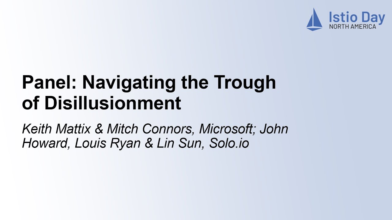 Panel: Navigating the Trough of Disillusionment - K. Mattix, M. Connors, J. Howard, L. Ryan & L. Sun