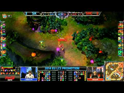 SK vs SHC Game 5 -  LCS EU Promotion