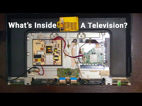 Image for YouTube video with title What's inside a Television? viewable on the following URL https://youtu.be/wkxfxvRb_uo