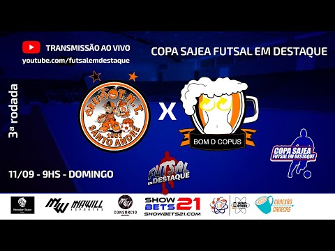 AREIÃO TNT X BOM D'COPUS - COPA SAJEA FUTSAL EM DESTAQUE