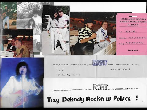 Karin Stanek, W.Korda, S.Borys, T.Nalepa i Cz.Niemen TRZY DEKADY ROCKA W POLSCE, Sopot 05-06.07.1991