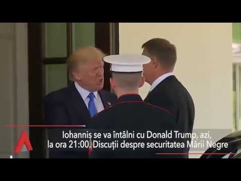Stiri Mediafax 20 August - Klaus Iohannis se întâlnește azi cu Donald Trump