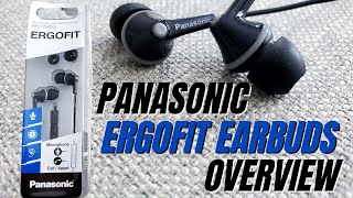 Panasonic ErgoFit Earbuds Overview - Wired Earbuds (RP-TCM125)