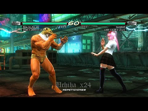 156_4 King (King_for_the_win) vs Lili (kuri2615) RYONA - Tekken 6 ( Uchiha x24 ) Online PS3