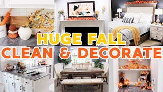 *HUGE* FALL CLEAN & DECORATE WITH ME 2021! ALL DAY SPEED CLEANING MOTIVATION ROUTINE!